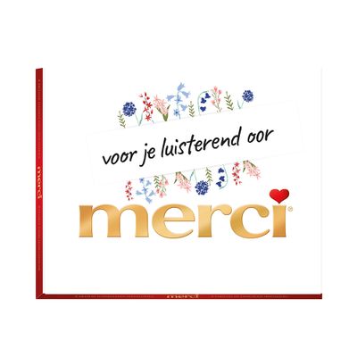 merci voor je luisterend oor - merci Finest Selection Assorti chocolad