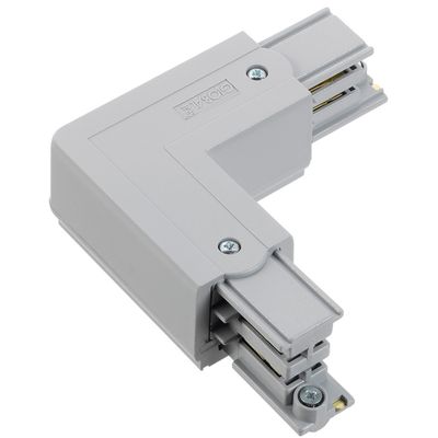 XTS 35 L-Koppelstuk - 3-fase - Aarde buiten - Grijs