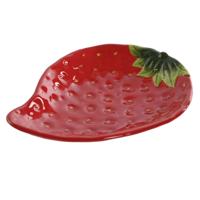 Schotel Home ESPRIT Rood Keramiek Modern 23,5 x 18 x 4,5 cm