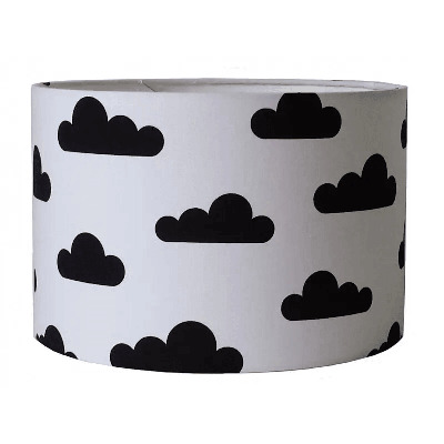 Designed4Kids hanglamp wolk zwart wit Designed4Kids hanglamp wolk zwart wit