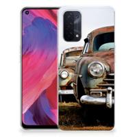 OPPO A93 5G | Siliconen hoesje | met foto Vintage Auto