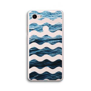 Oceaan: Google Pixel 3 XL Transparant Hoesje