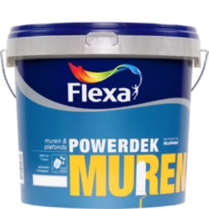 flexa powerdek muur en plafond wit 2.5 ltr