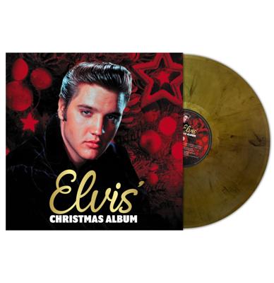 Elvis Presley - Elvis' Christmas Album (Goud Marble Vinyl) LP
