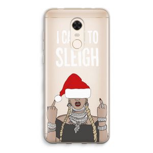 Came To Sleigh: Xiaomi Redmi 5 Transparant Hoesje