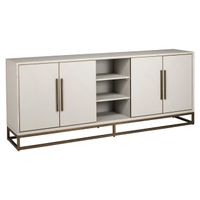 Richmond Dressoir Whitebone Eiken en Brass, 225cm - Verona Grey - thumbnail