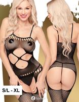 * PENTHOUSE Zwarte bodystocking Hot Nightfall