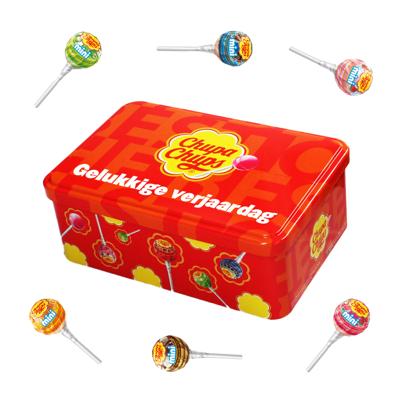Chupa Chups Best of Mini candy collection box "Gelukkige verjaardag" - Chupa Chups Best of Mini candy collection box "Gelukkige verjaardag" -