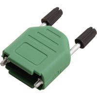 MH Connectors MHDPPK15-G-K 6353-0106-02 D-sub behuizing Aantal polen: 15 Kunststof 180 ° Groen 1 stuk(s)