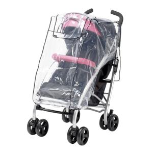 Universele regenhoes voor buggy - Regenhoezen voor baby/peuter - transparant - kinderwagen