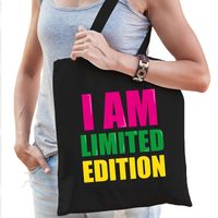 I am limited edition cadeau tas zwart voor dames