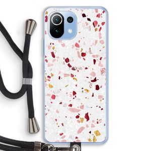 Terrazzo N°9: Xiaomi Mi 11 Lite Transparant Hoesje met koord