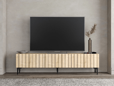 Tv-meubel OSCARO 3 deuren saphire eik