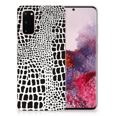 Samsung Galaxy S20 | TPU Hoesje | Slangenprint