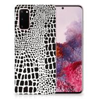 Samsung Galaxy S20 | TPU Hoesje | Slangenprint