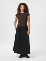 Neo Noir Yara poplin Skirt | Black