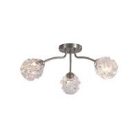 Searchlight PlafondlampAstral nikkel 3-lichts - 11523-3SN