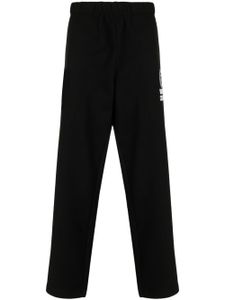 CHOCOOLATE pantalon de jogging à appliqué logo - Noir