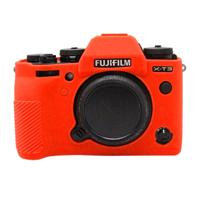 PULUZ zachte siliconen beschermhoes voor FUJIFILM XT3 (rood)
