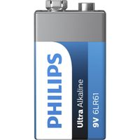 Ultra Alkaline 9V/6LR61 Batterij
