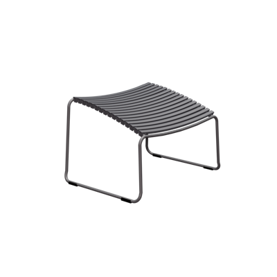 Houe Click voetenbank Dark Grey