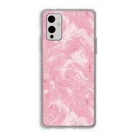 Abstract Painting Pink: OnePlus 9 Transparant Hoesje