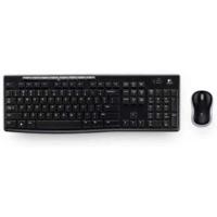 Toetsenbord en muis Logitech LGT-MK270-US Zwart QWERTY Qwerty US