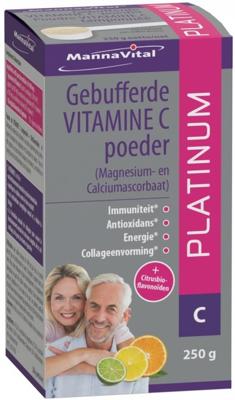 Mannavital Gebufferde Vitamine C Platinum Poeder