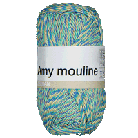 Amy mouline Haakgaren - Groen Amy mouline Haakgaren - Groen