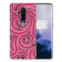OnePlus 7 Pro | Hoesje maken | Swirl Pink