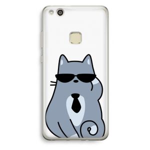 Cool cat: Huawei Ascend P10 Lite Transparant Hoesje