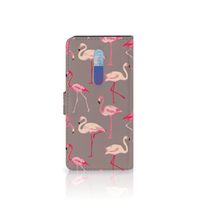 Xiaomi Redmi K20 Pro Telefoonhoesje met Pasjes Flamingo - thumbnail