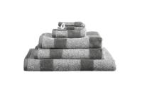Beddinghouse Beddinghouse Sheer Stripe Washandje Antraciet 16x22 cm