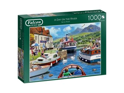 A Day on the River Puzzel 1000 Stukjes