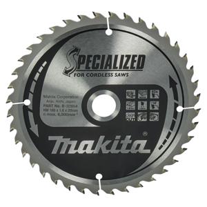Makita Cirkelzaagblad voor Hout | Specialized | Ø 165mm Asgat 20mm 40T - B-32954