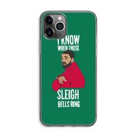 Sleigh Bells Ring: iPhone 11 Pro Max Transparant Hoesje