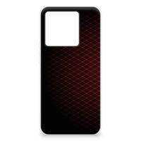 Xiaomi 13T | TPU bumper | Geruit Rood Xiaomi 13T | TPU bumper | Geruit Rood
