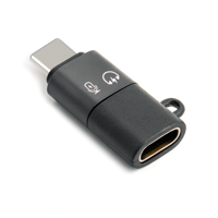 MOJOGEAR Lightning naar USB-C OTG adapter voor audio/microfoon + data