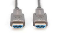 Digitus AK-330127-300-S HDMI-kabel HDMI Aansluitkabel HDMI-A-stekker 30 m Zwart Afgeschermd (dubbel), Afgeschermd (drievoudig), Flexibel, Afscherming totaal, - thumbnail