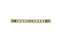 Horlogeband Guess GW0112L2 / Mini Luxe Staal Doublé 3mm