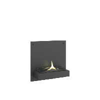 Tenderflame Solo 180 Aluminum Zwart