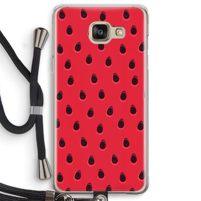 Watermelon: Samsung Galaxy A5 (2016) Transparant Hoesje met koord