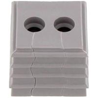 CONTA-CLIP KDS-DE 2X5-6 GR Afdichtingselement Thermoplastisch elastomeer Grijs 10 stuk(s)