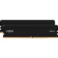 Crucial 32 gb ddr5-5600 kit werkgeheugen (zwart)