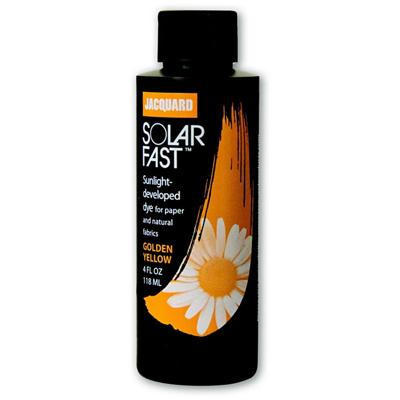 Jacquard solarfast - lichtgevoelige kleurstof, goudgeel (100), 118 ml/ 1 fles