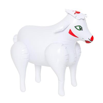 Opblaasbaar schaapje/lammetje - 40 x 40 cm - dieren - fun artikel