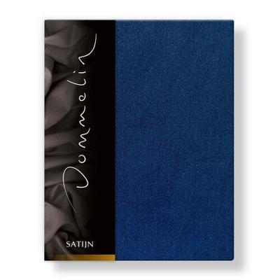 Dommelin Dommelin Hoeslaken Uni Satijn 300TC 524 Navy 140x210/30