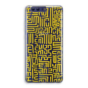 Majorelle Blue Print: Honor 9 Transparant Hoesje