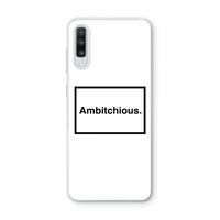 Ambitchious: Samsung Galaxy A70 Transparant Hoesje