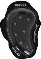 OXFORD Rok Drop Sparkie, Knie-sliders voor motorbroeken, Zwart